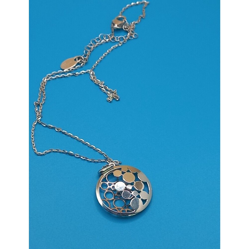 Frederic Jean Duclos Tiny Bubbles 925 / Rose Gold Plate Necklace